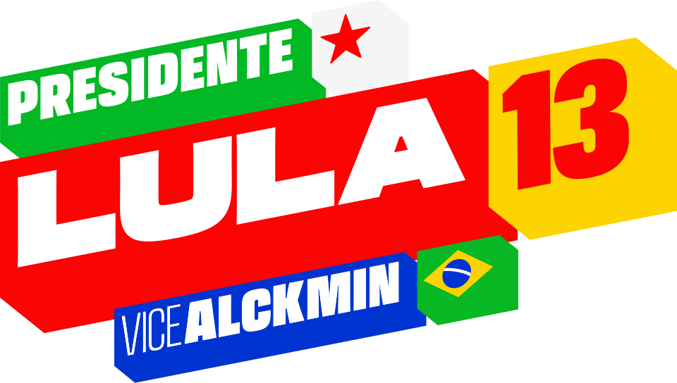 Apoio: Lula 13, vice Alckmin